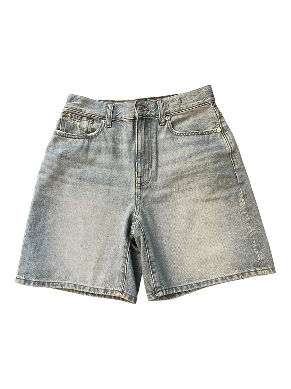 Madewell Light Wash Denim Jean Shorts